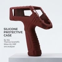Casing Silikon Anti Guncangan SciAps untuk Analisa Mineral XRF, Pelindung Spektrometer Tahan Lama, Kulit Pelindung untuk Eksplorasi Pertambangan, Warna Dapat Disesuaikan