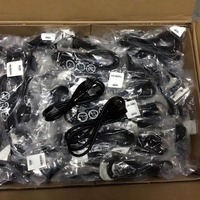 Code d'alimentation d'origine pour PS4 PRO 1.2M(3.9FT) prise plate américaine et ICE320-C17 de prise en forme de T à double port (prise de suffixe de marchandises) pour PS4 PRO