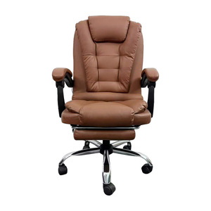 Silla de oficina ergonómica reclinable con masaje y giratoria de Mrr Furniture para uso en el hogar y la oficina. - Product Image 3