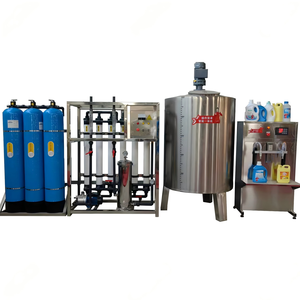 Máquina de Alta Calidad para la Elaboración de Detergente Líquido con Sistema de Filtración Completo, Máquina para Llenar Jabón Líquido - Product Image 1