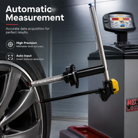 Équipement d'alignement de roues professionnel LEO 1g haute précision, double tension 100/230V, temps d'équilibrage de 7 secondes, vitesse de 140 tr/min, L9068