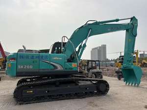 รถขุด SK200 kobelco มือสองรถขุดไฮดรอลิก20ตันเครื่องจักรก่อสร้างมือสองจากญี่ปุ่น - Product Image 2