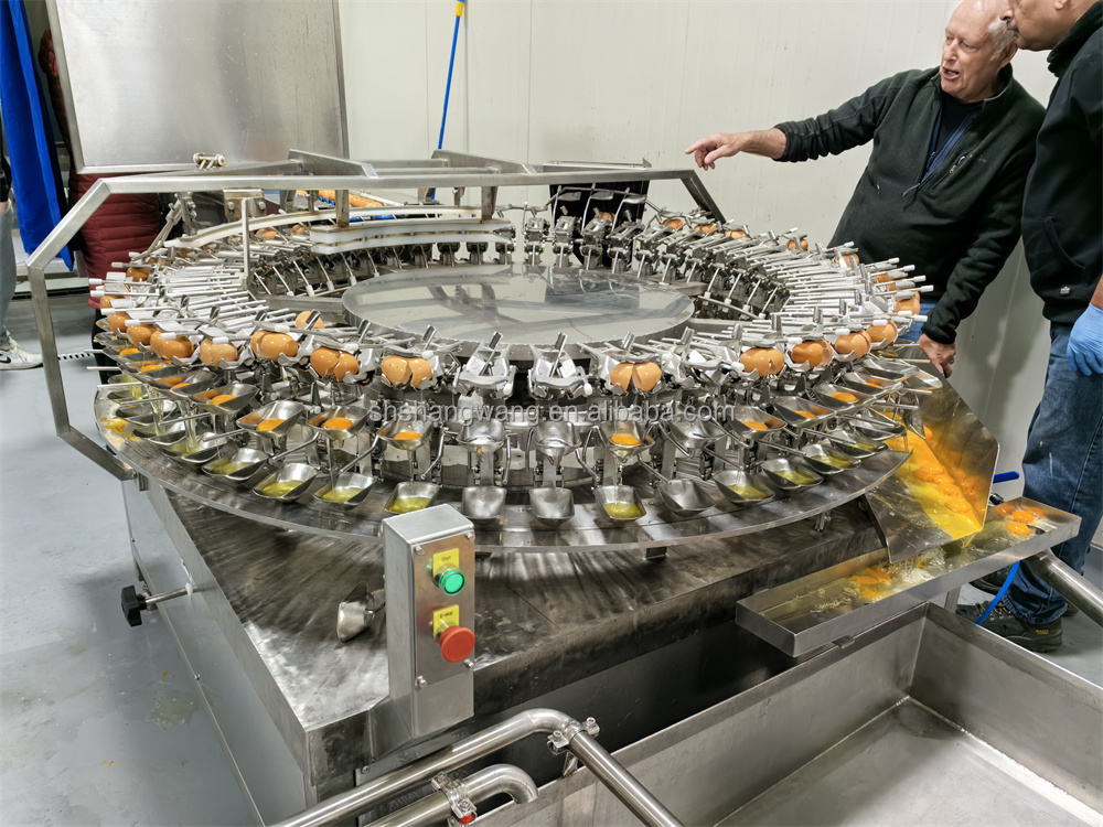 现代蛋粉生产工厂大场景