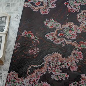 Nouveau tissu décoratif jacquard teint en fil de style chinois pour gilet Hanfu vintage - Product Image 2