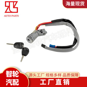 สวิตช์กุญแจเปอโยต์ ซีตรอง รุ่น 4162CF 4162CH พร้อมกุญแจสองดอก สีเทา วัสดุ ABS - Product Image 4