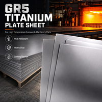 Plaque en titane GR5 Ti-6Al-4V ASTM B265, résistante à la chaleur, haute résistance, pour applications industrielles, aérospatiales, OEM