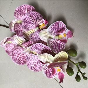 Commercio all'ingrosso della fabbrica <span class=keywords><strong>N</strong></span>-0230 reale tocco artificiale orchidea fiori orchidea bianco in lattice orchidea per la decorazione - Product Image 5