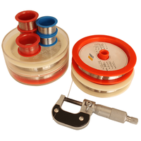 Alambre desnudo de termopar de alta temperatura con 99.99% de pureza, alambre de Pt-Rh tipo S/B/R, alambre de platino y rodio, alambre de resistencia de platino