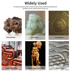 Papel de Lija Abrasivo Octogonal <span class=keywords><strong>para</strong></span> Uso en Máquinas, Grano Personalizado <span class=keywords><strong>para</strong></span> Pulir y Esmerilar - Product Image 2