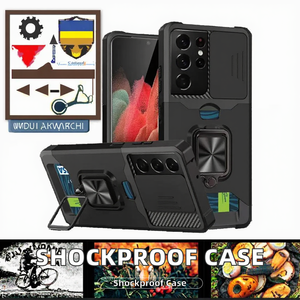 Cover per telefono Ultra antiurto rigida per PC + TPU con anello magnetico per <span class=keywords><strong>Samsung</strong></span> per Galaxy S21 S22 S23 S24 S25 Plus Ultra <span class=keywords><strong>A32</strong></span> - Product Image 2