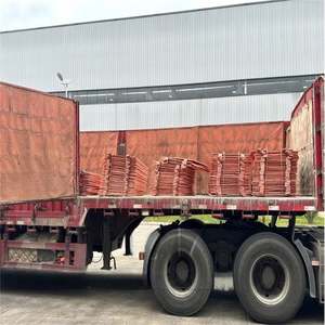 ทองแดงแคโทดเกรดอิเล็กโทรไลต์ 99.99% สำหรับอุตสาหกรรมสายเคเบิลและสายไฟ พร้อมบริการเชื่อมและตัด - Product Image 2