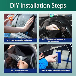 Rollo de Película Nano Cerámica <span class=keywords><strong>3M</strong></span> para Ventanas al Por Mayor Polarizada Ahumada, Accesorios de Papel para Coche a Prueba de Balas con Aislamiento Térmico, Láminas <span class=keywords><strong>3M</strong></span> - Product Image 3