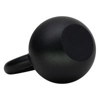 Revêtement en poudre électrostatique noir Kettlebell 10kg Outil d'exercices de bras formé par étirement
