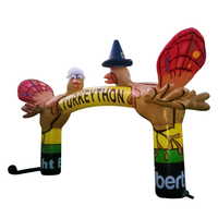 Décorations gonflables faites sur commande d'arche de fête de vacances pour des événements pour la publicité de vacances