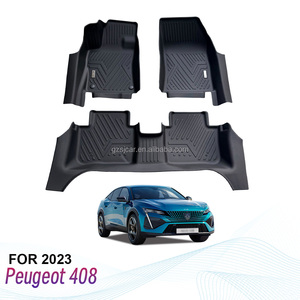 Tapetes de Auto de Lujo Personalizados de Fábrica, 5D TPE, Antideslizantes, Impermeables, para Todas las Temporadas, para <span class=keywords><strong>Peugeot</strong></span> <span class=keywords><strong>408</strong></span> <span class=keywords><strong>2023</strong></span> - Product Image 1