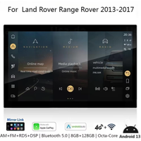 Lecteur multimédia de navigation Android avec support de tableau de bord pour Range Rover Vogue L405 2013-2017, GPS de voiture, vidéo pour radio MP3