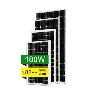 120W 135W 180W 190W Hot Promotional Mono PV Half Cell Solar Panel