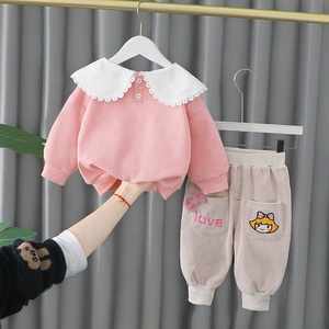 Ensemble de vêtements en coton pour petite fille, vêtements à la mode, pour enfant de 1 à 4 ans, Style de printemps, 2022 - Product Image 2