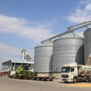 Silo de Acero Galvanizado de 275-600 g/m2 para Cereales, Silo Metálico Inteligente de 100-5000 Toneladas para Almacenamiento de Trigo, Granos y Maíz - Product Image 1