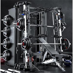 Nouveau Style Commercial Dispositif D'entraînement Complet Multifonctionnel Smith Machine Squat Poitrine Dos Épaule Jambe Exercice - Product Image 6