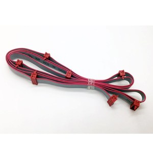 Kırmızı IDC Kablo 1.27mm Kırmızı Mikro Match - Kırmızı Mikro Match IDC Düz Şerit Kablo L=100mm - Product Image 4