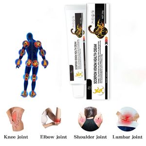 Unguento Analgesico a Base di Erbe Cinesi per Dolori Muscolari e Articolari, Lombalgia, Ginocchia, con Veleno di Scorpione - Product Image 2