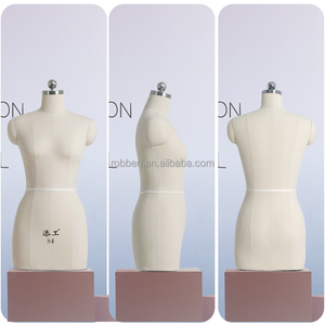 ชุดเดรสโฟมสวมใส่ร่างกายส่วนบนสำหรับเด็กผู้หญิงสามารถปรับขนาดได้พร้อมขาตั้งสำหรับชุดเดรสแขนโชว์ - Product Image 2