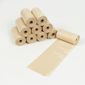 Hot Sales Eco Friendly Waste Doggy Poo <b>Bag</b> Biodegradable Thickened Portable Fragrance PLA+PBAT+Cornstach <b>Compostable</b> BPI - Product Image 1