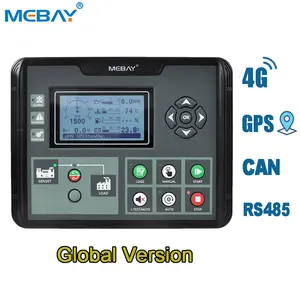 Mebay Modul Pengendali Generator GPS 4G (GSM/Ethernet) DC50CR-G4G Centralita De Control
