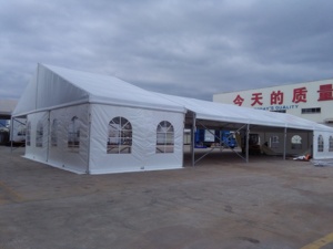 20X20 20X30 20X40 Carpa de aluminio impermeable para exteriores blanca para matrimonio con forro de marquesina - Product Image 5