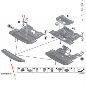 درع مقصورة محرك محول <span class=keywords><strong>M</strong></span> لسيارة بي إم دبليو F10 F10N 520d 523d 525d 528i 530d 550i M5 F11 - Product Image 2