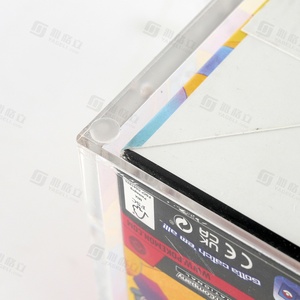 Boîte de rangement en acrylique sur mesure pour 10 cartes, avec couvercle magnétique, transparente, résistante aux UV, pour TCG - Product Image 6