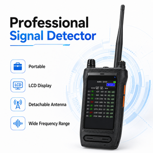 Détecteur de <span class=keywords><strong>drone</strong></span> FPV sans fil portable, alarme anti-<span class=keywords><strong>drone</strong></span> omnidirectionnelle, dispositif de détection à 360°, distance passive 2,4 5,8 GHz - Product Image 1
