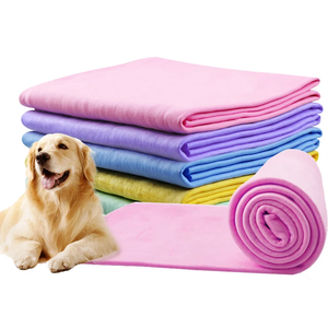 Serviettes pour animaux BebiJia 43x32cm, tissu non tissé doux et absorbant, serviette de bain pour chiens, utilisation en salle de bain, toutes saisons - Product Image 6