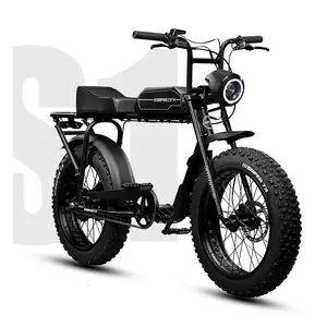Super73 Same Retro Electric Bicycle Motorcycle Lithium Battery Wide Wheel Snow Tire Mountain Road Cross-country