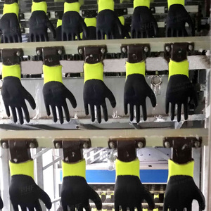 Marchio sabbioso immersione linea guanto di sicurezza che fa macchina prodotto efficiente nel settore della produzione di guanti - Product Image 2