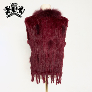Personnalisé Dames <span class=keywords><strong>Gilet</strong></span> Décontracté Usine Prix Réel De Fourrure De <span class=keywords><strong>Lapin</strong></span> <span class=keywords><strong>Gilet</strong></span> <span class=keywords><strong>Sans</strong></span> Manches <span class=keywords><strong>Femme</strong></span> - Product Image 4