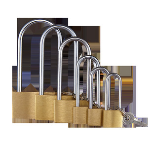 Candado de latón extendido de 40 mm con vástago largo, impermeable IP65, bloqueo de una sola palanca para puerta de armario, ventana, seguridad, cerradura de cobre - Product Image 3
