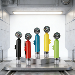 Pompe Mini Portable JetCool en Gros, Simple, Multifonctionnelle pour Ballons de Basket et de Football, en Plastique Noir/Rouge, pour Usage Domestique et Extérieur - Product Image 5