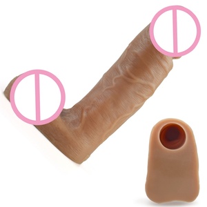 FAAK Strap on Realistic <b>Dildo</b> Artificial Penis Panties Vaginal Massage Sex Strong with Suction Cup Sex Toys for Women - Product Image 4