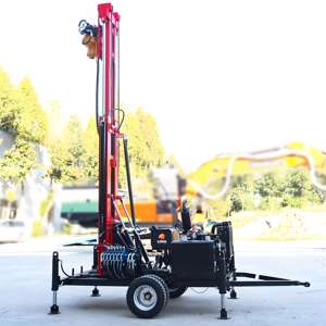 Vendita diretta 78HP doppia gomma acqua per pozzo di perforazione idraulica diesel impianto di perforazione dell'acqua - Product Image 2