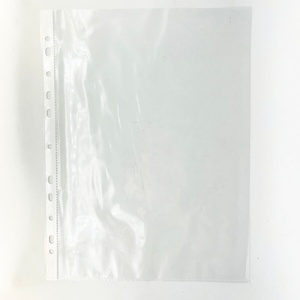 Bolsa de Archivo de Plástico de Buena Calidad a Precio Económico, 100 Unidades por Paquete, Transparente, Tamaño A4, Protector de Hojas con 11 Orificios - Product Image 5