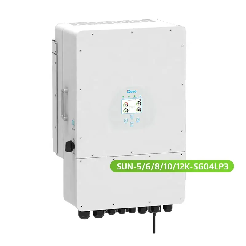 Deye SUN-5K-SG03LP1-EU 5kw 태양 광 인버터 하이브리드 인버터 5kw 8kw 재고 있음