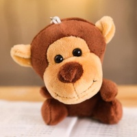 Gantungan Kunci Boneka Hewan Hutan Custom OEM Grosir, Liontin Tas Lucu, Hadiah