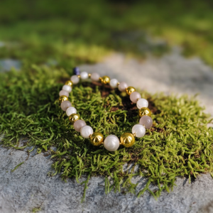 Fashion <b>Beaded</b> <b>Bracelet</b> 316L Stainless Steel PVD <b>Gold</b> Plating Sustainable Resistant Jewelry Accessory - Product Image 3