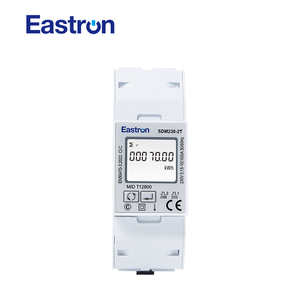Medidor de Energía Monofásico Eastron <span class=keywords><strong>SDM230</strong></span>-2T con Certificación MID, 2 Tarifas, Riel DIN, RS485 <span class=keywords><strong>Modbus</strong></span> - Product Image 1
