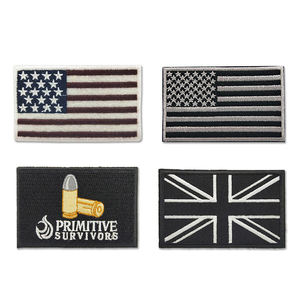 Özel Tasarım Giyim Şapkası Isıya Dayanıklı Şönil İşlemeli Yama Tasarımcı Pullu İşleme Şönil Ütüyle Yapışan Yamalar Askeri El Yapımı Rozet - Product Image 3