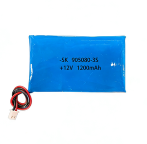 แบตเตอรี่โพลิเมอร์ลิเธียมไอออน SUNKING 905080 3S 1200mAh 12V  พร้อมวงจรป้องกัน ได้รับการรับรอง MSDS CE UN38 3  ความจุสูงแบบเทอร์นารี - Product Image 4