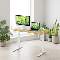 Plateau de table en bambou réglable en hauteur pour mobilier de bureau ou maison, plateau de table en bambou, bureaux d'étude
