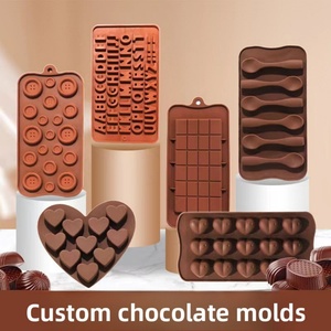 Molde Personalizado 2024 Nuevo y Personalizable en Forma de Corazón, Cuadrado, Letra, Estrella y Concha para Flores y Chocolate - Product Image 2